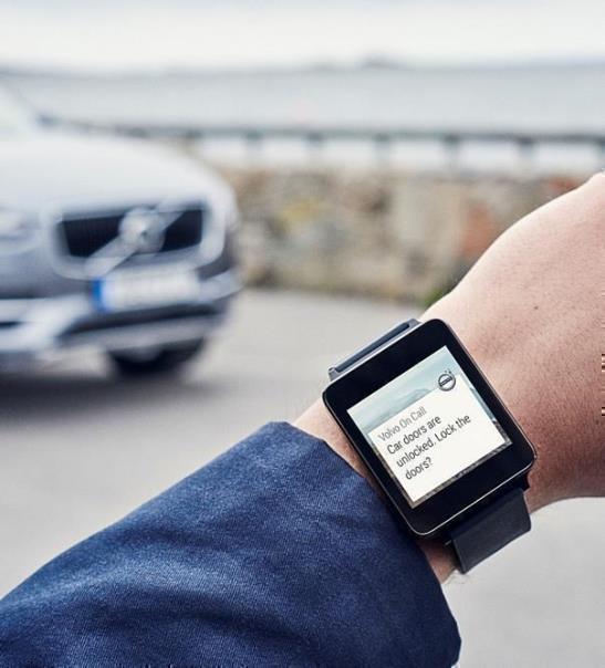 Locker aus dem Handgelenk:  Volvo on Call über Apple Watch bedienbar   